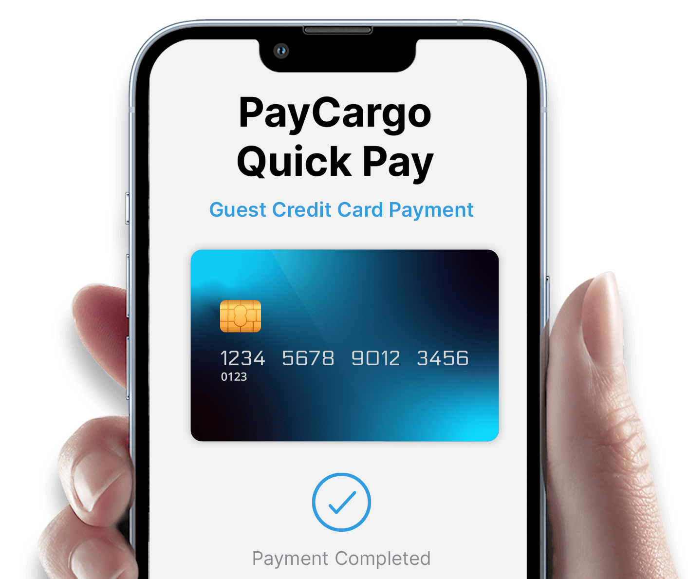 PayCargo Quick Pay - Phone